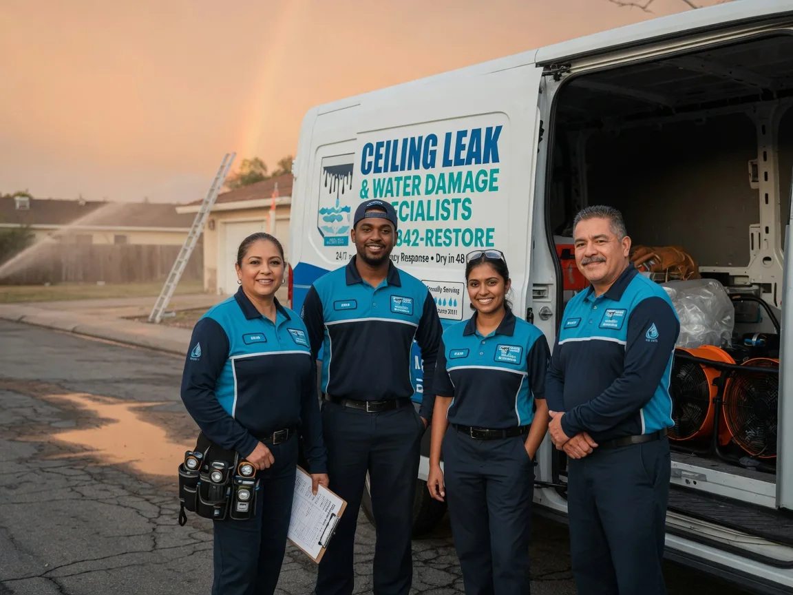 Ceiling Leak Cleanup company in Cumberland, WI